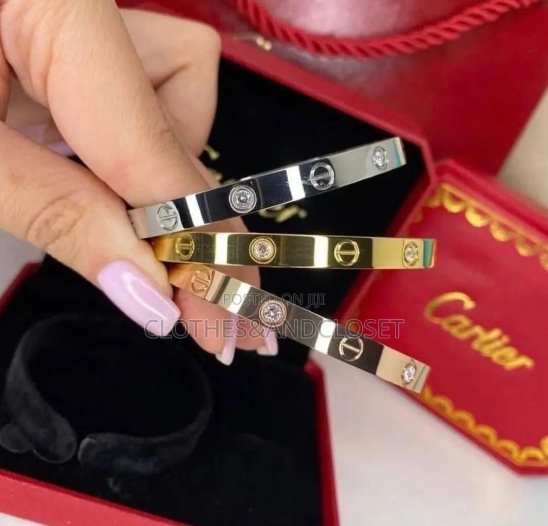 Trendy Gold Cartier Juste Un Clou Inspired Bangle Set