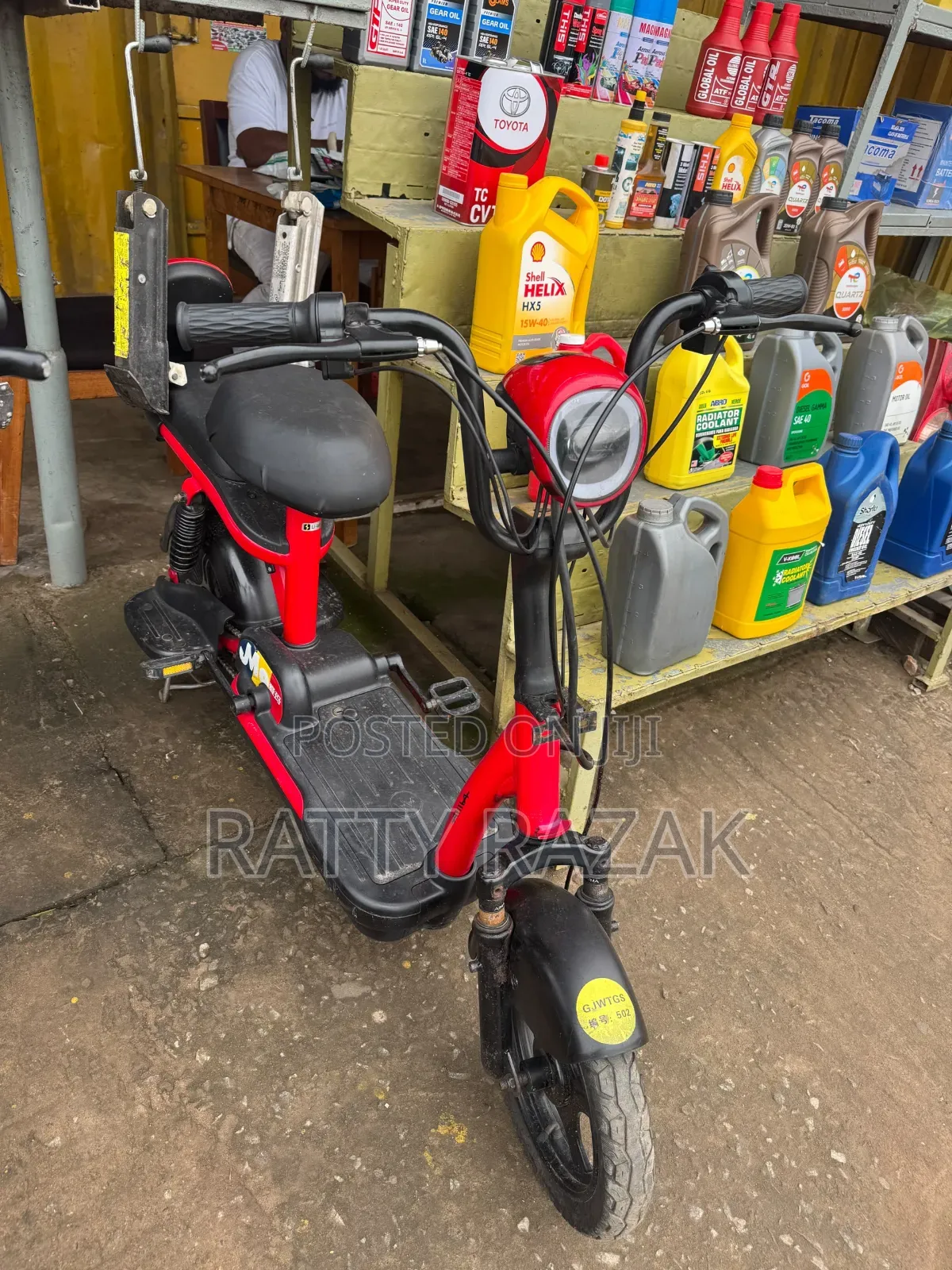 Motorcycle 2012 Red