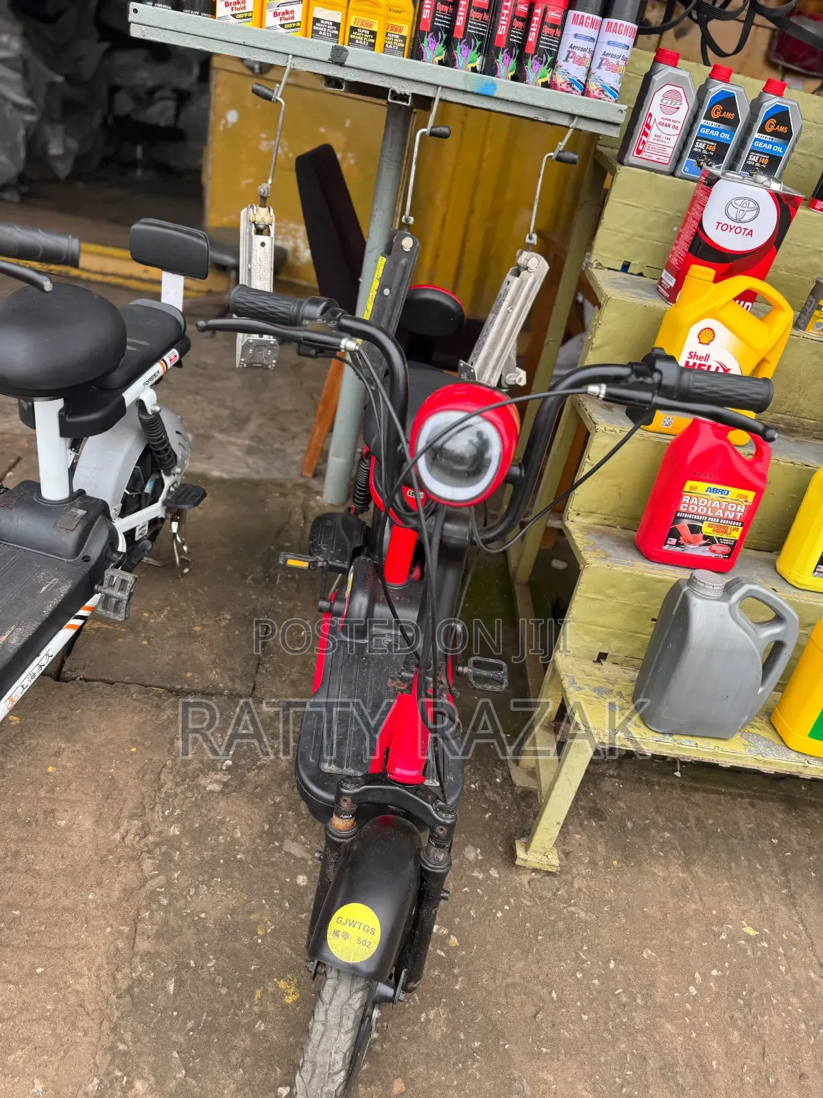 Motorcycle 2012 Red
