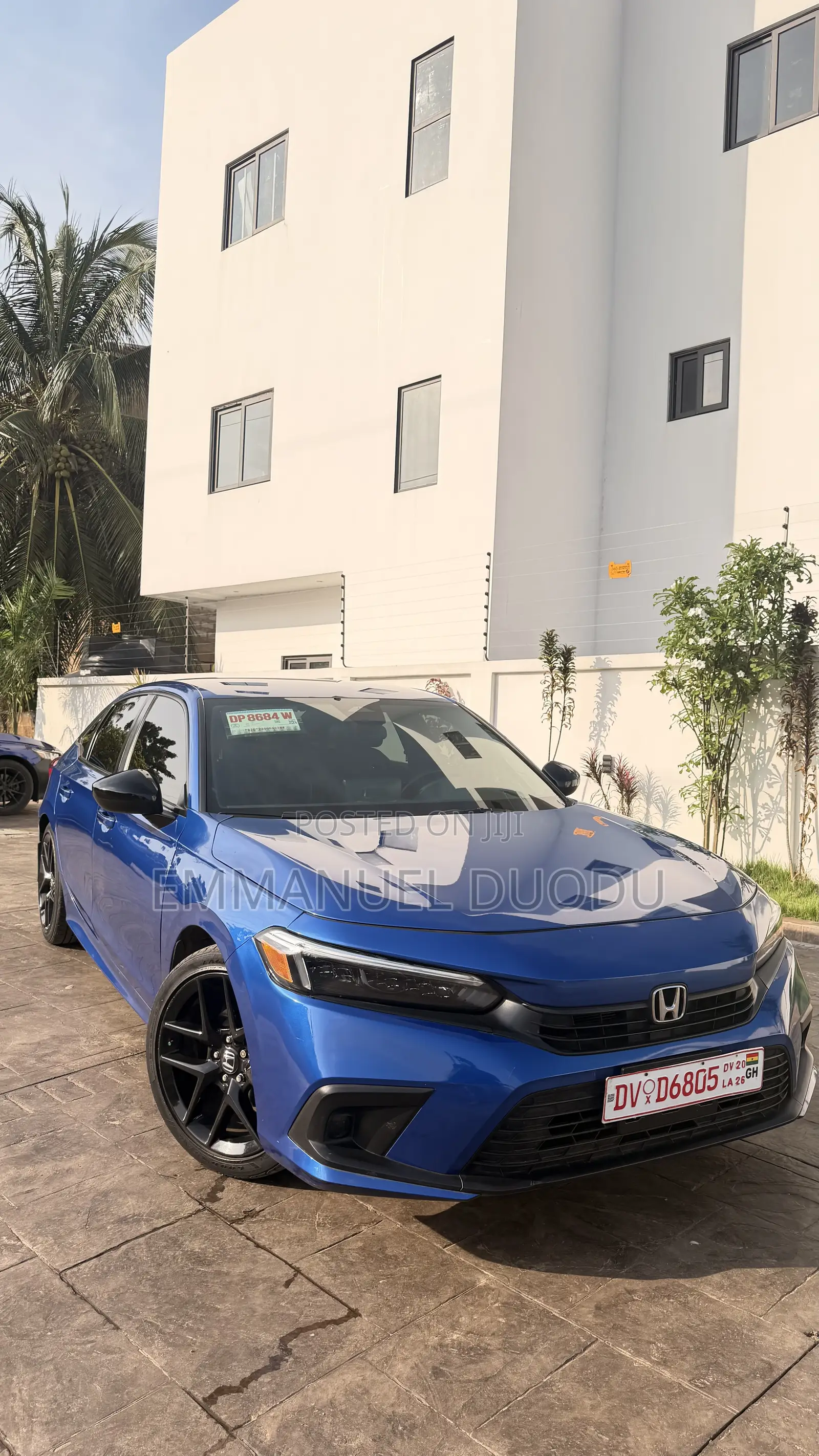 Honda Civic Sport CVT 2024 Blue