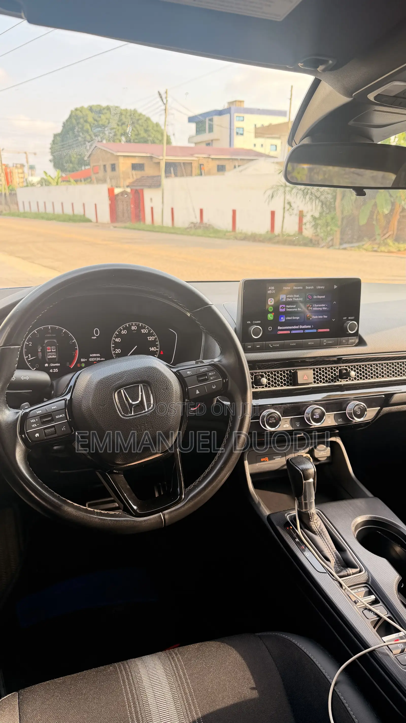 Honda Civic Sport CVT 2024 Blue