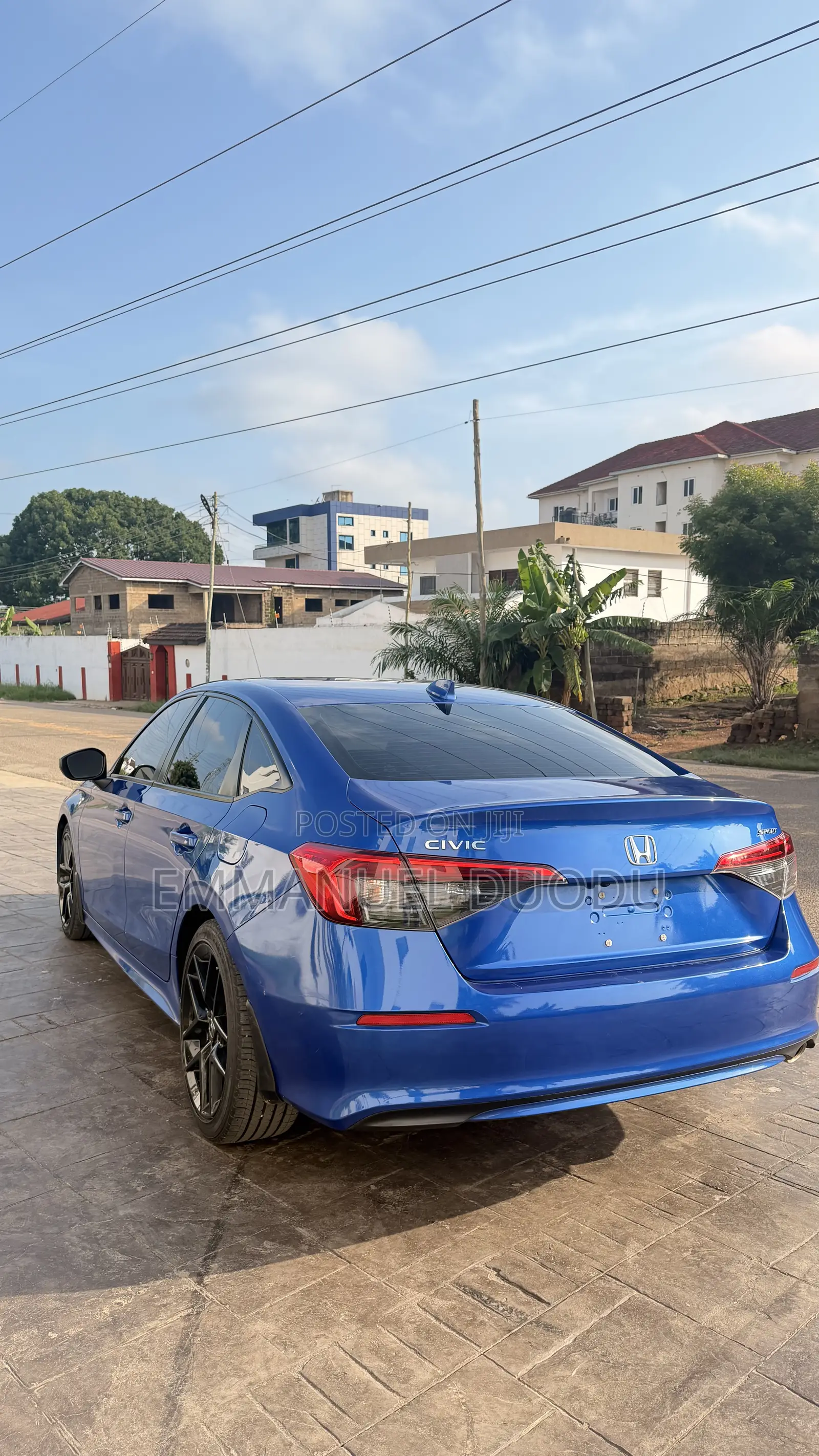 Honda Civic Sport CVT 2024 Blue
