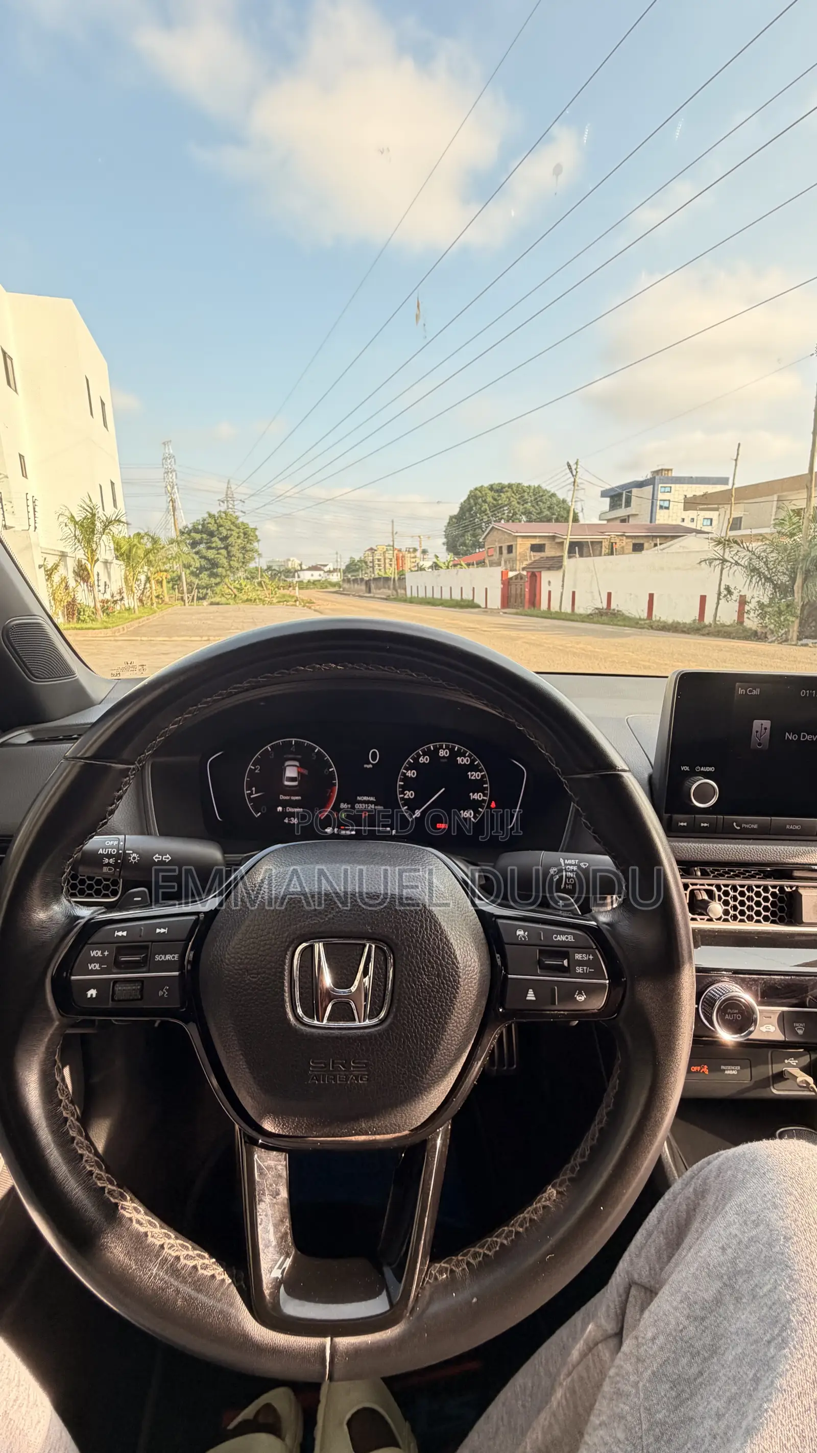 Honda Civic Sport CVT 2024 Blue