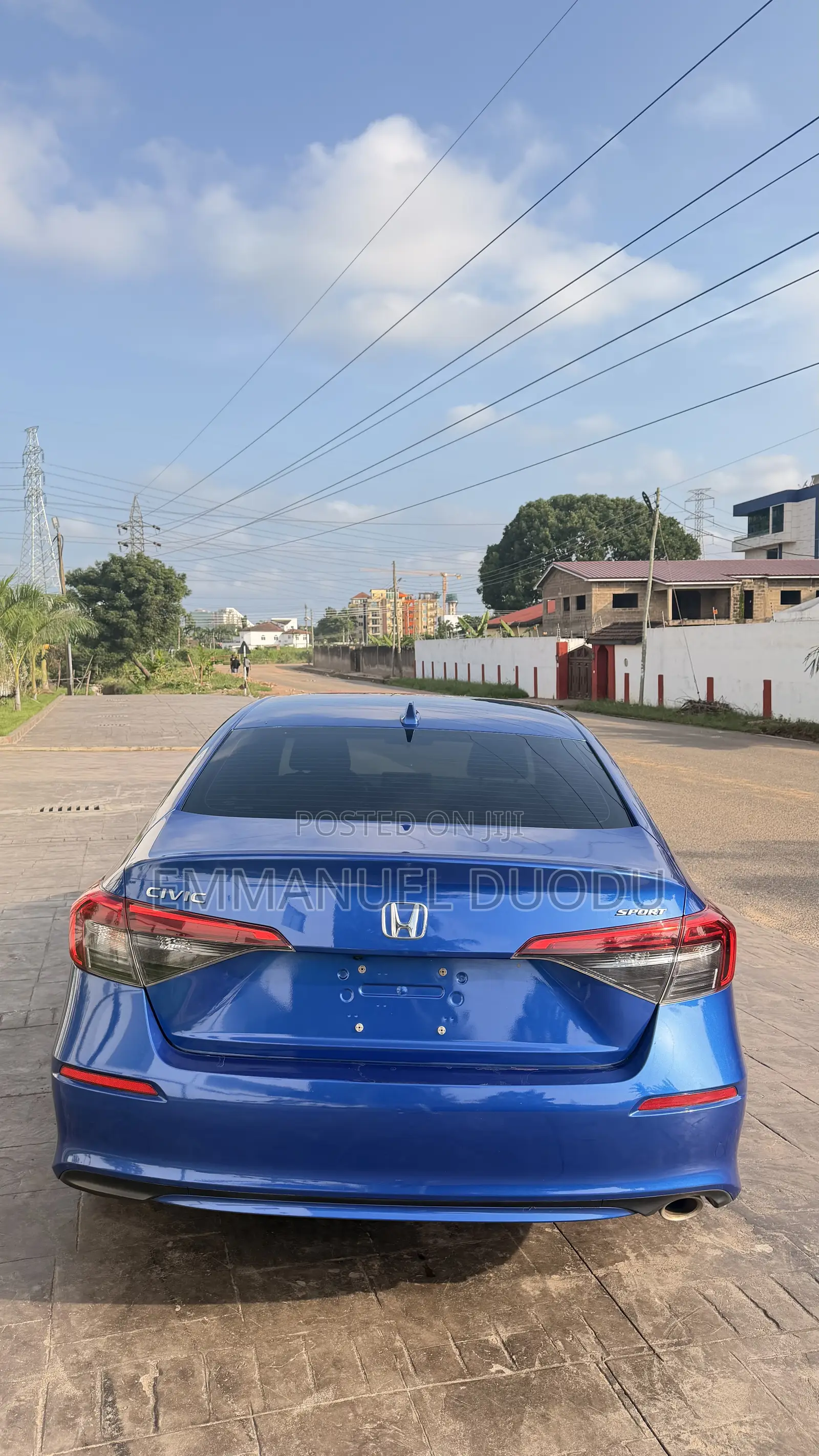 Honda Civic Sport CVT 2024 Blue