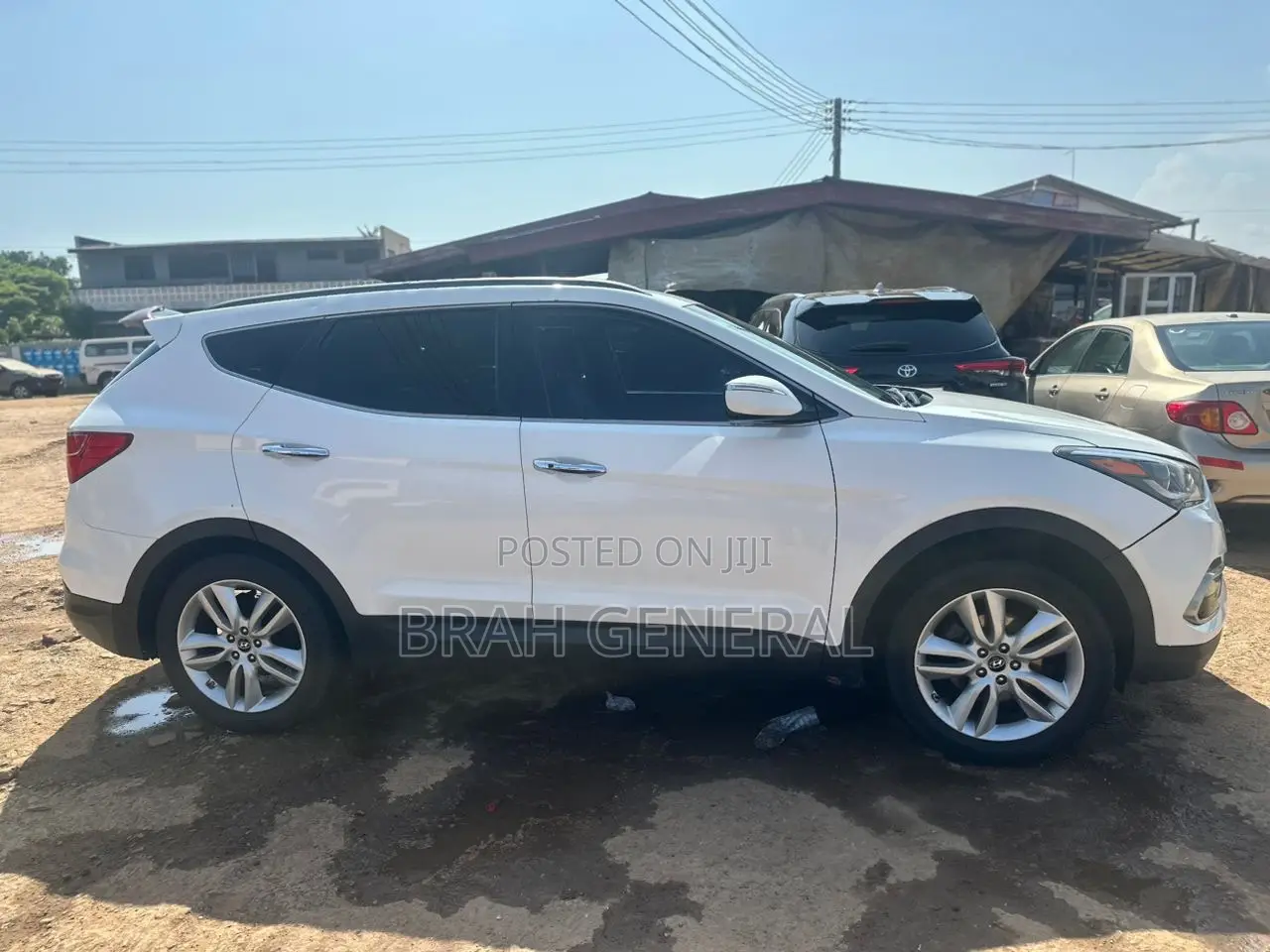 Hyundai Santa Fe 2014 White