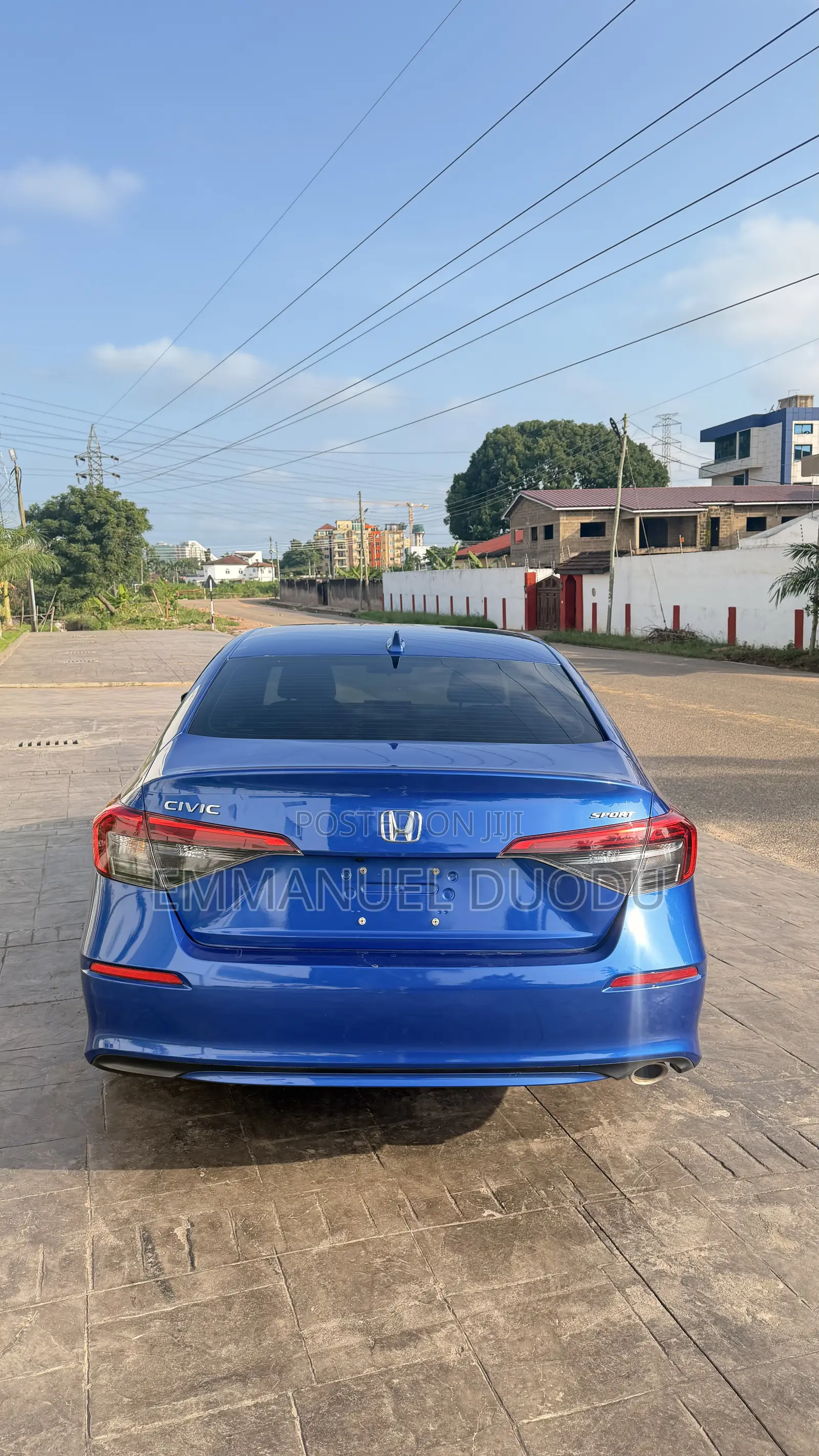 Honda Civic Sport CVT 2024 Blue