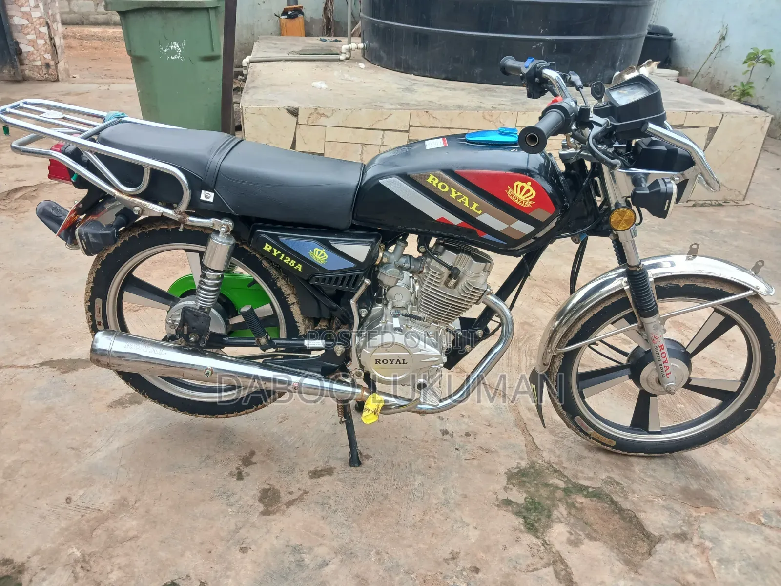 New Royal RY125 2026 Black