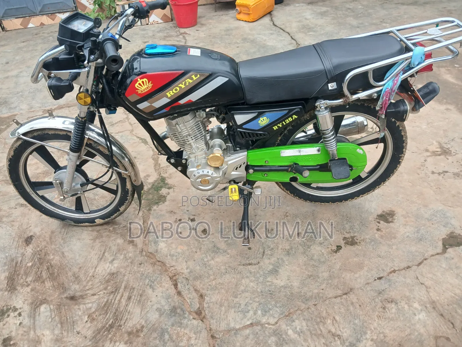 New Royal RY125 2026 Black