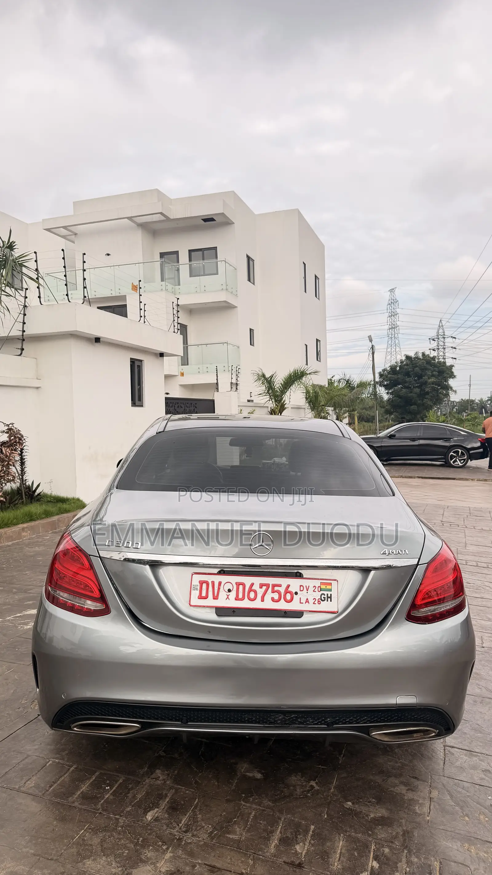 Mercedes-Benz C300 Luxury 4matic Sedan AWD (2.0L 4cyl 7A) 2017 Gray