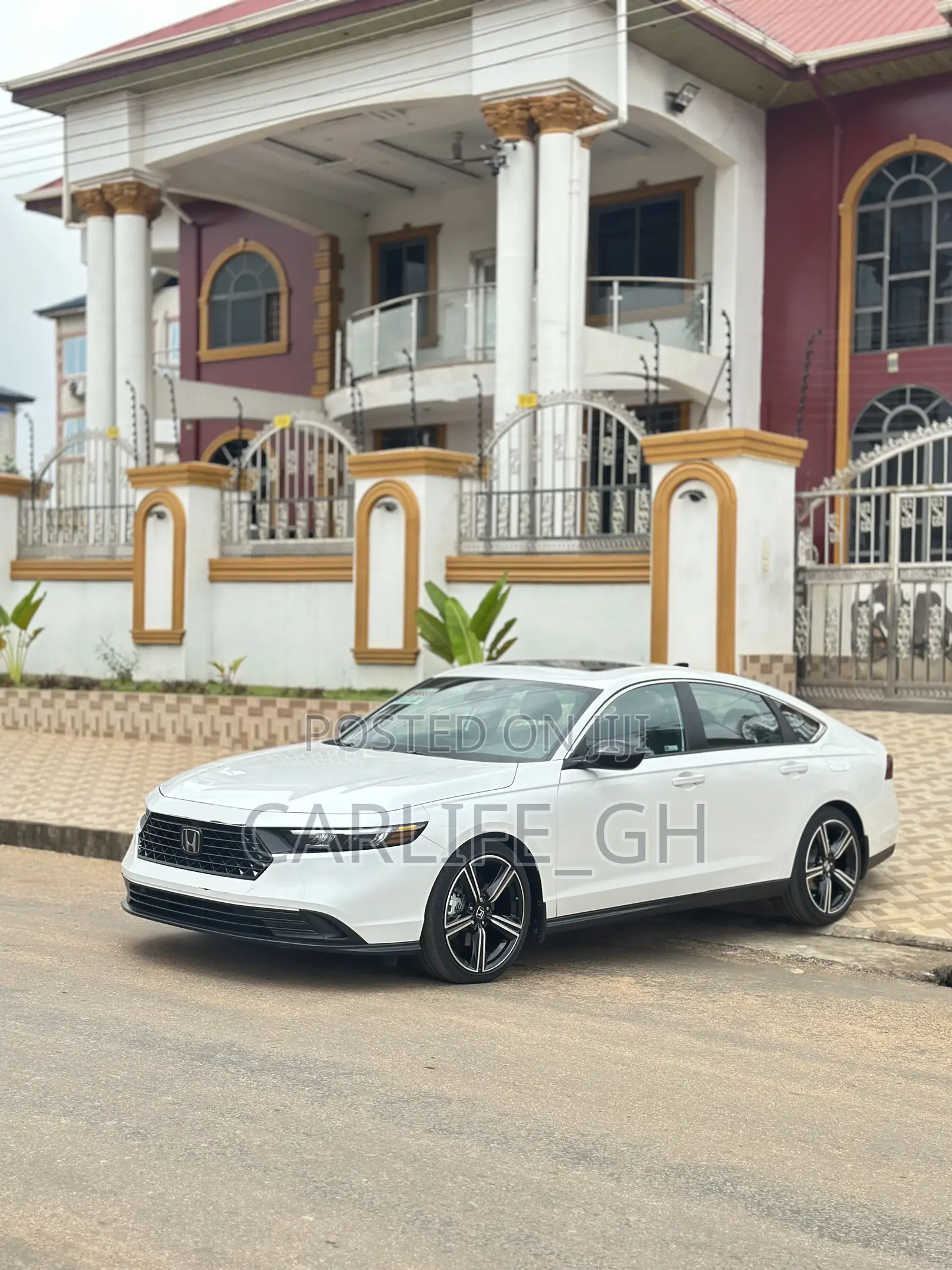 Honda Accord Hybrid Sport Sedan 2025 White