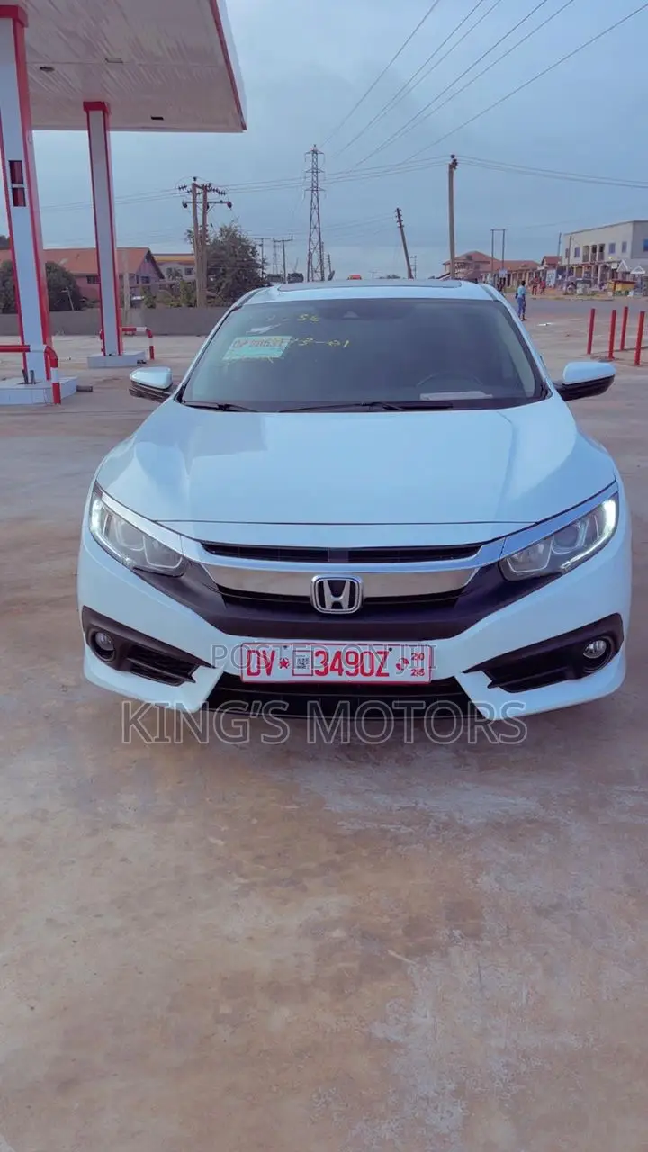 Honda Civic EX-T 4dr Sedan (1.5L 4cyl) 2017 White
