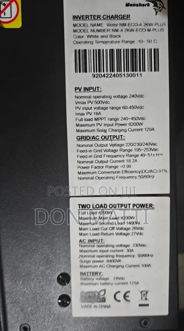 24v 4.2kw Solar Inverter