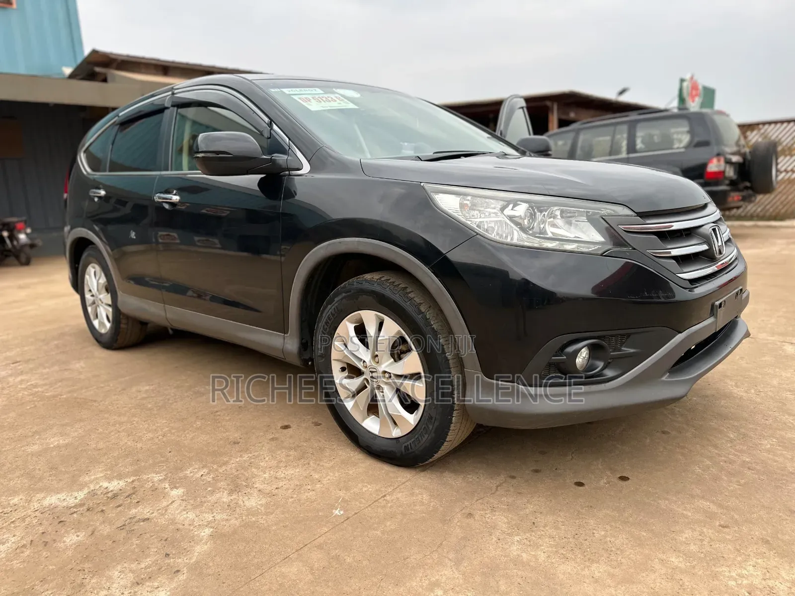 Honda CR-V EX-L 4dr SUV w/Rear Entertainment (2.4L 4cyl 5A) 2014 Black