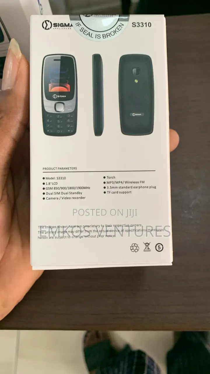New Mobile Phone Black