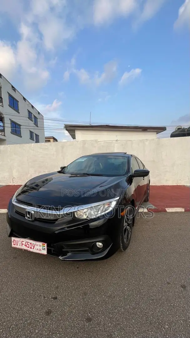Honda Civic EX-L 4dr Sedan (1.5L 4cyl) 2016 Black