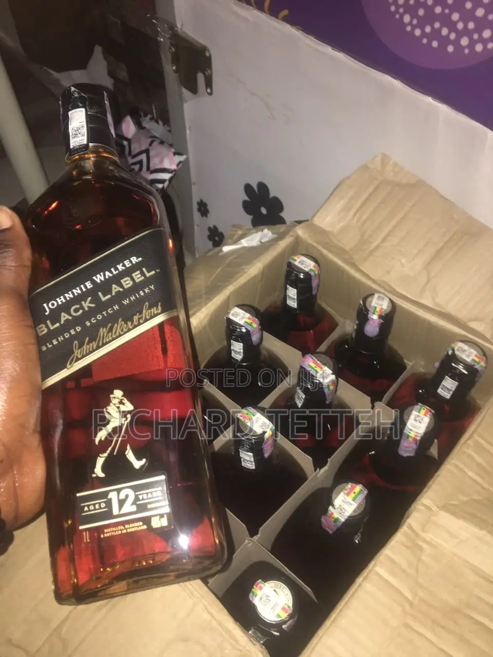 Black Label 1L One Bottle for 520
