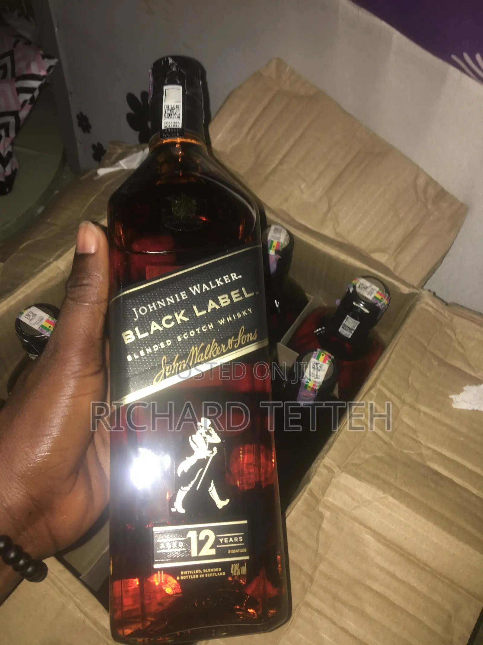 Black Label 1L One Bottle for 520