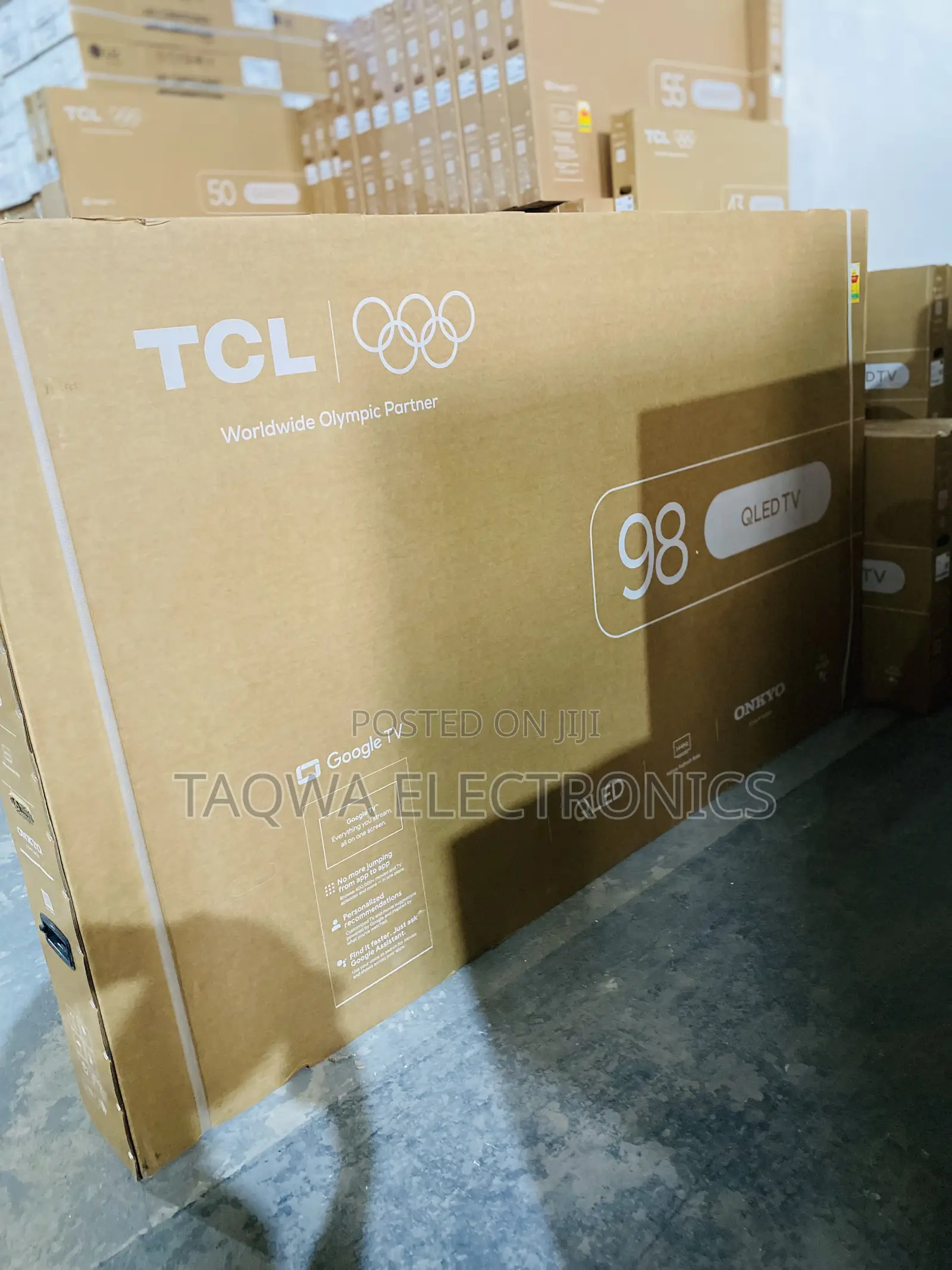 Lovely TCL 98 Inch QLED Smart TV