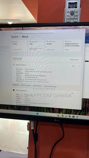 Desktop Computer Dell Precision 3000 16GB Intel Xeon HDD+SSD 1T