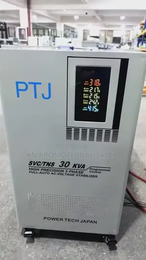 Three Phase 30kva Servo Motor AVR