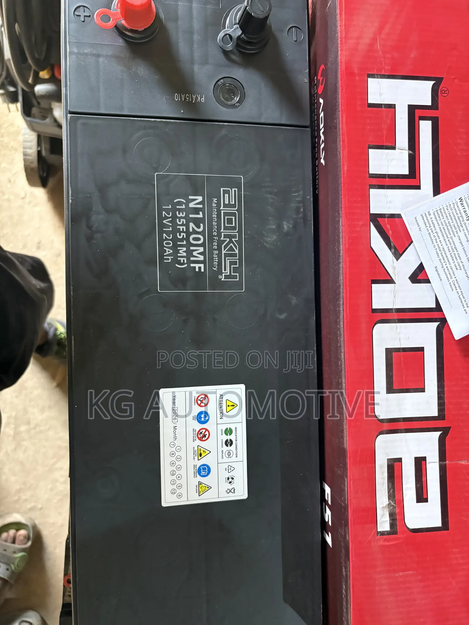 21 Plate Aokly Battery