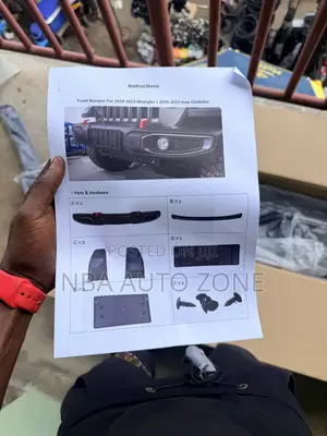Front Bumper for 2018-2023 Wrangler / 2020-2023 Jeep Gladiator