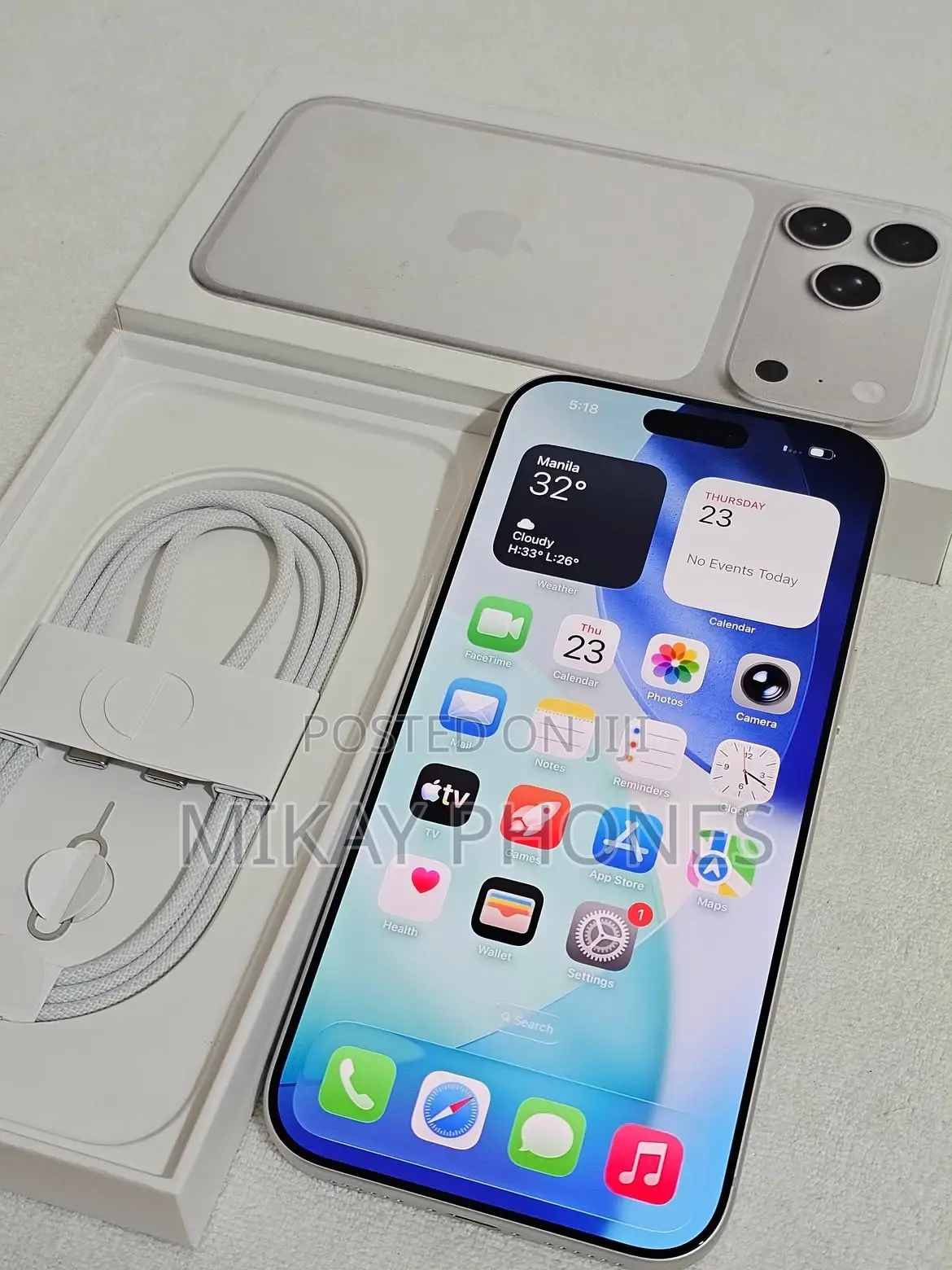 Apple iPhone 17 Pro Max 512 GB White