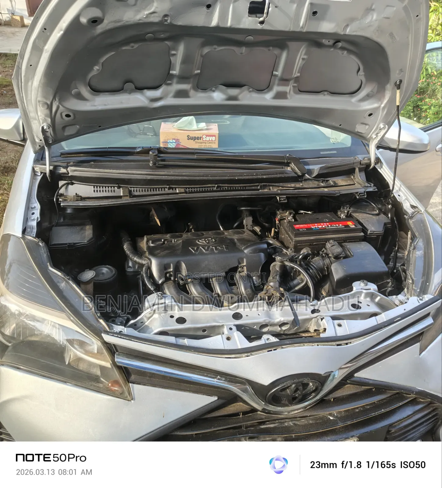 Toyota Yaris 2016 Gray