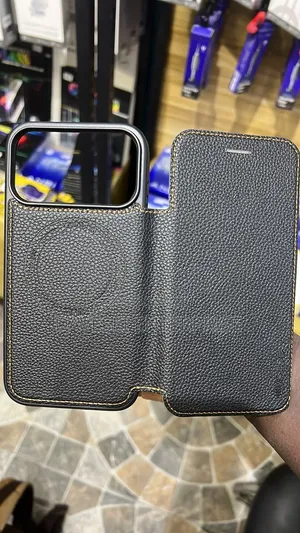 iPhone 17 Pro Max Leather Flip Cover Case