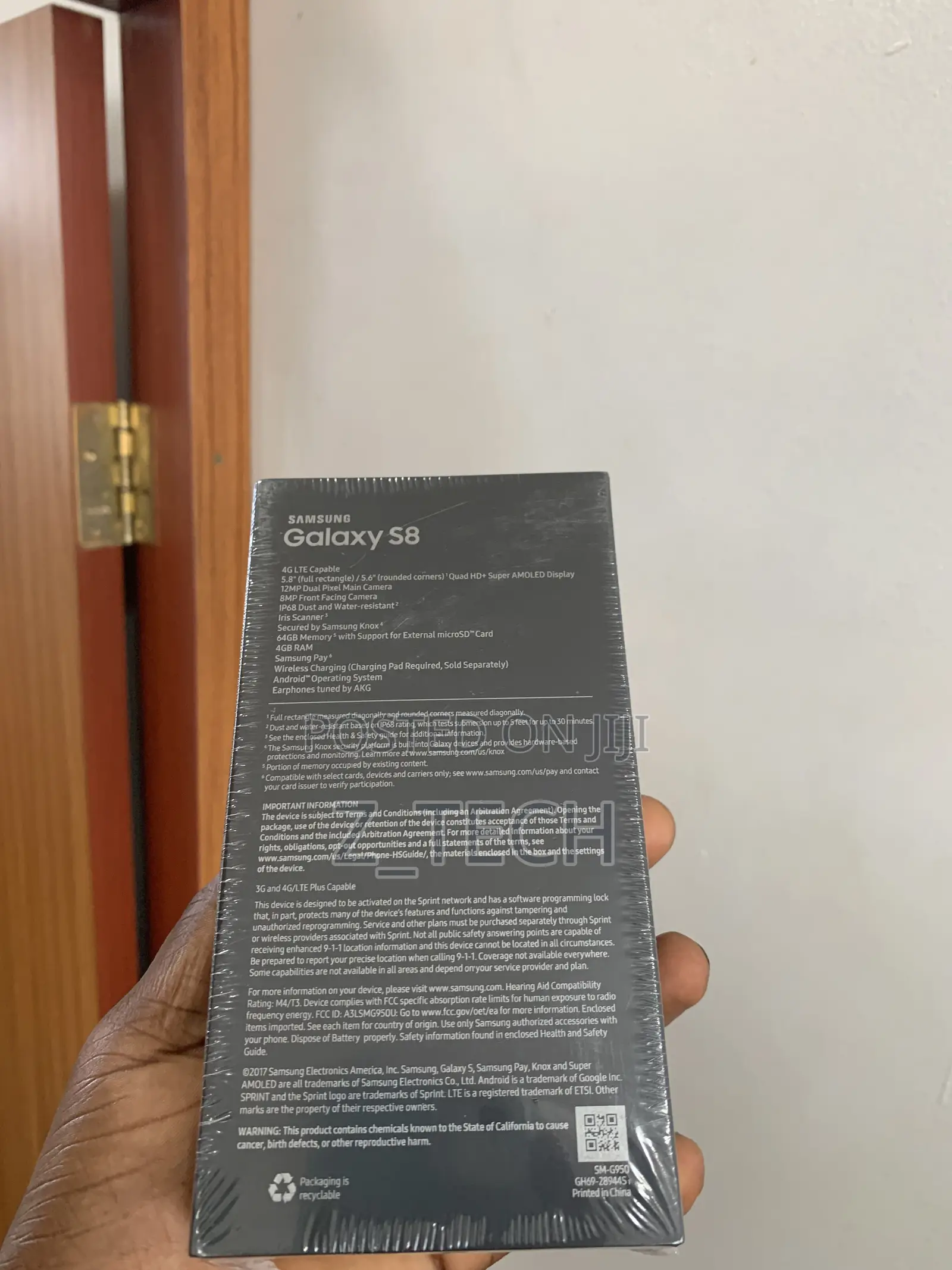 New Samsung Galaxy S8 64 GB Black