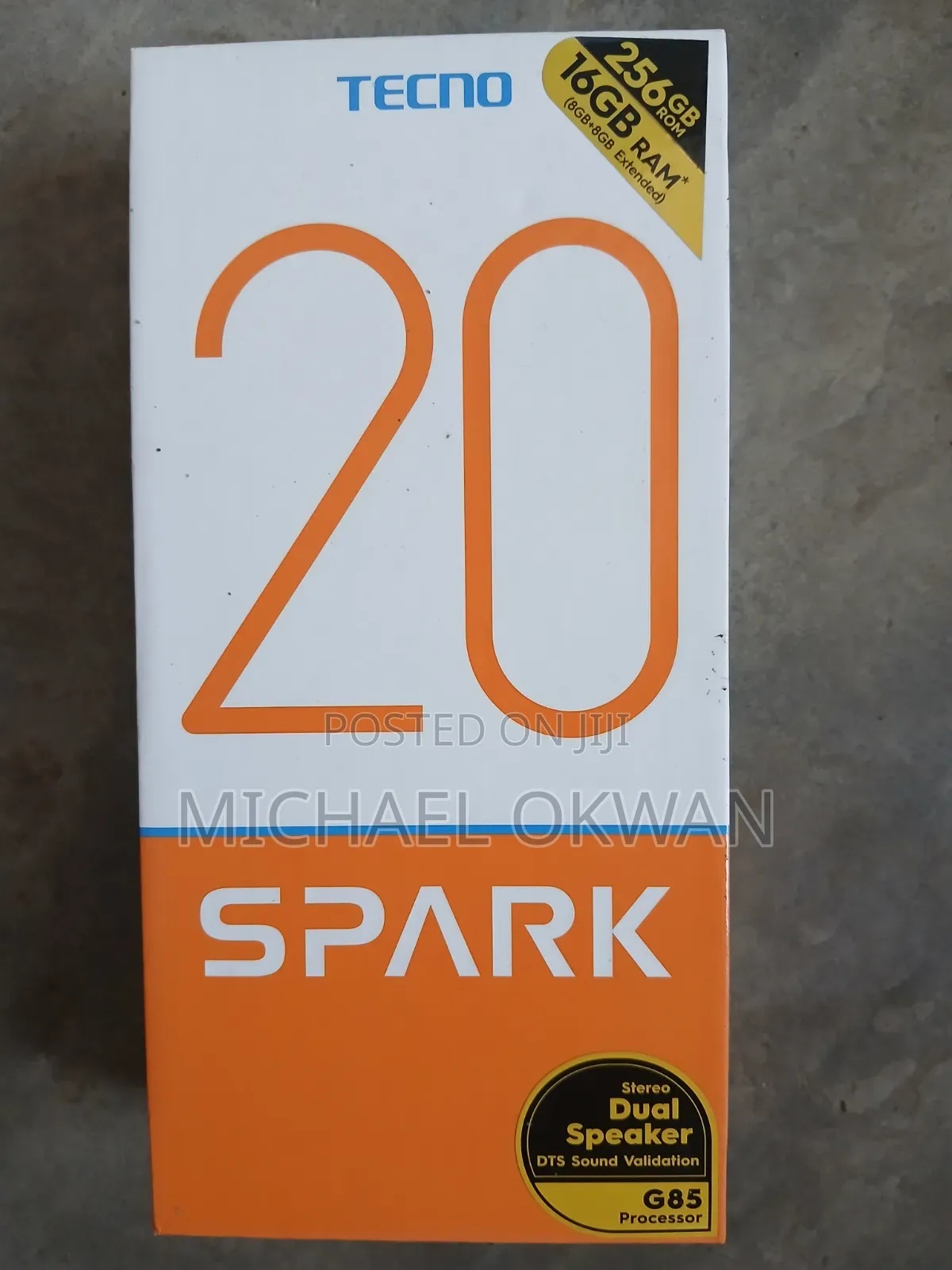 Tecno Spark 20 128 GB Blue