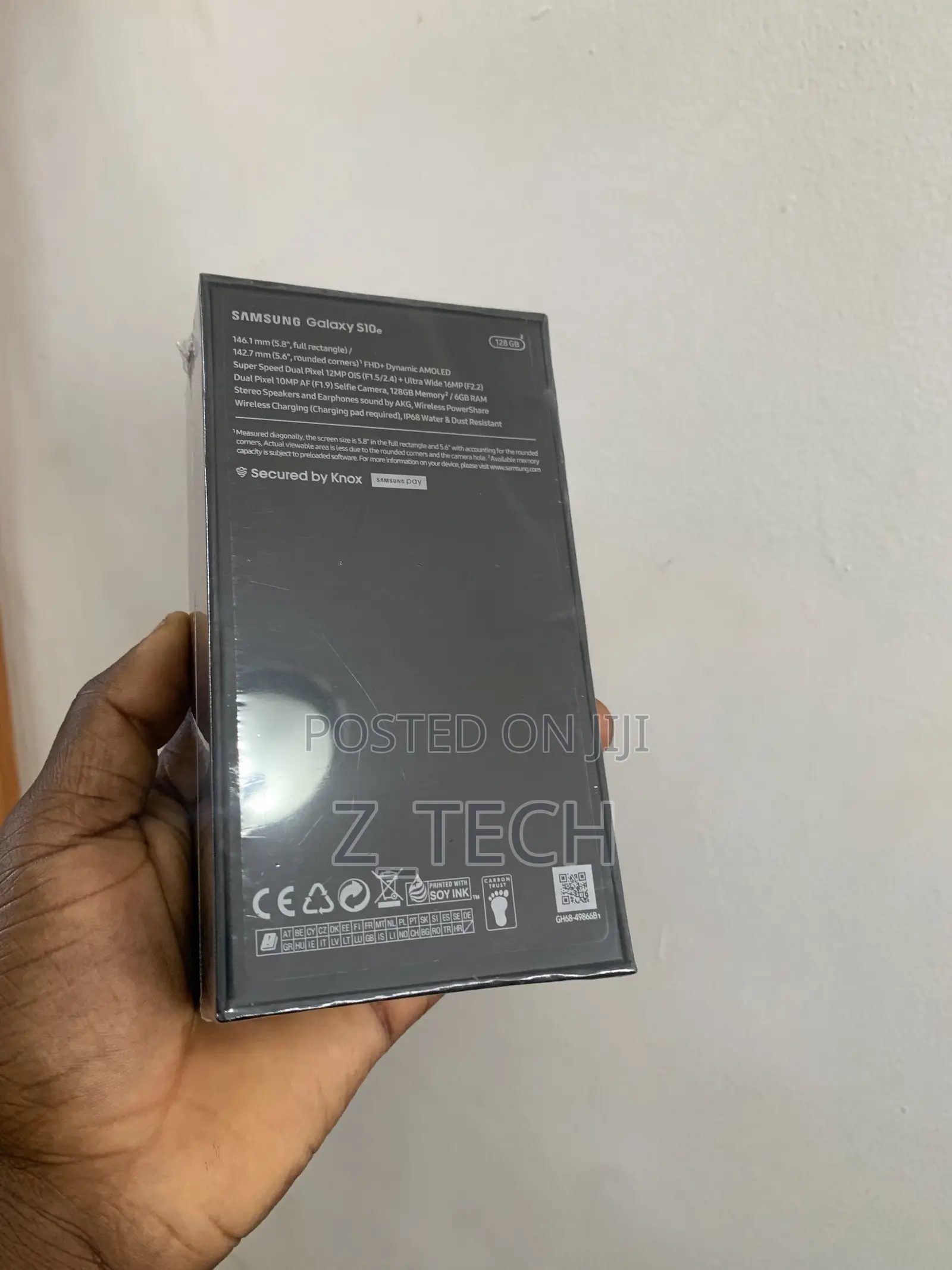 New Samsung Galaxy S10e 128 GB Black