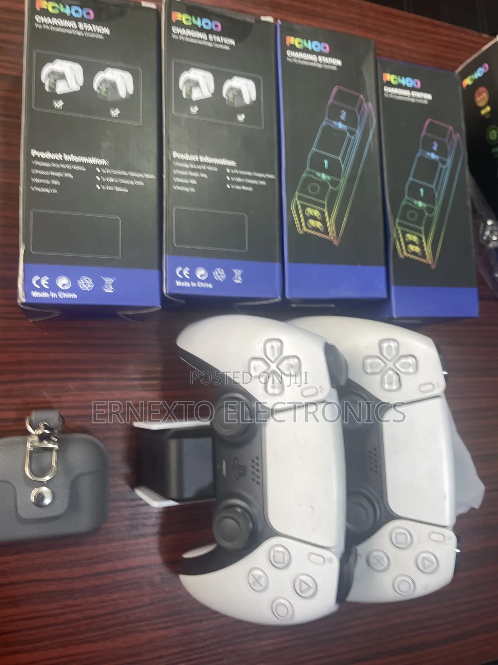 Ps5 Controllers Charging Station Available Purchase Now
