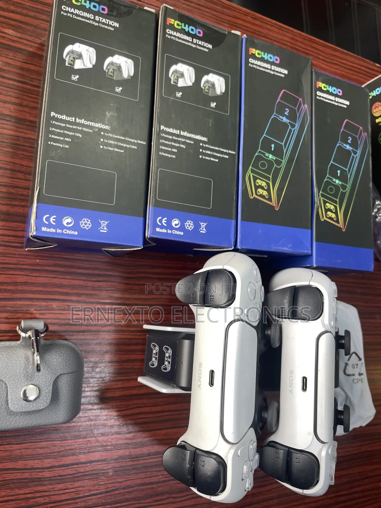 Ps5 Controllers Charging Station Available Purchase Now