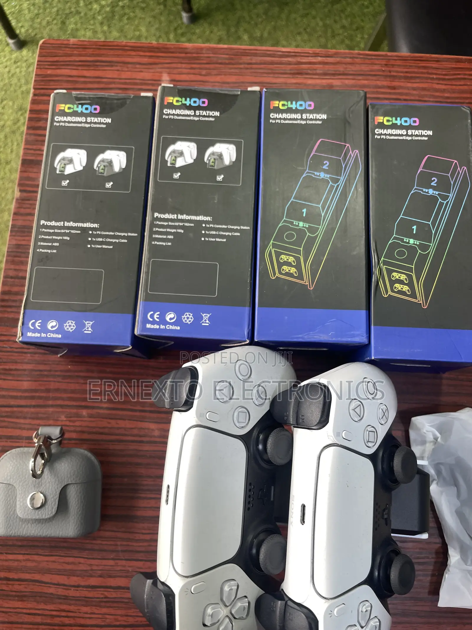 Ps5 Controllers Charging Station Available Purchase Now