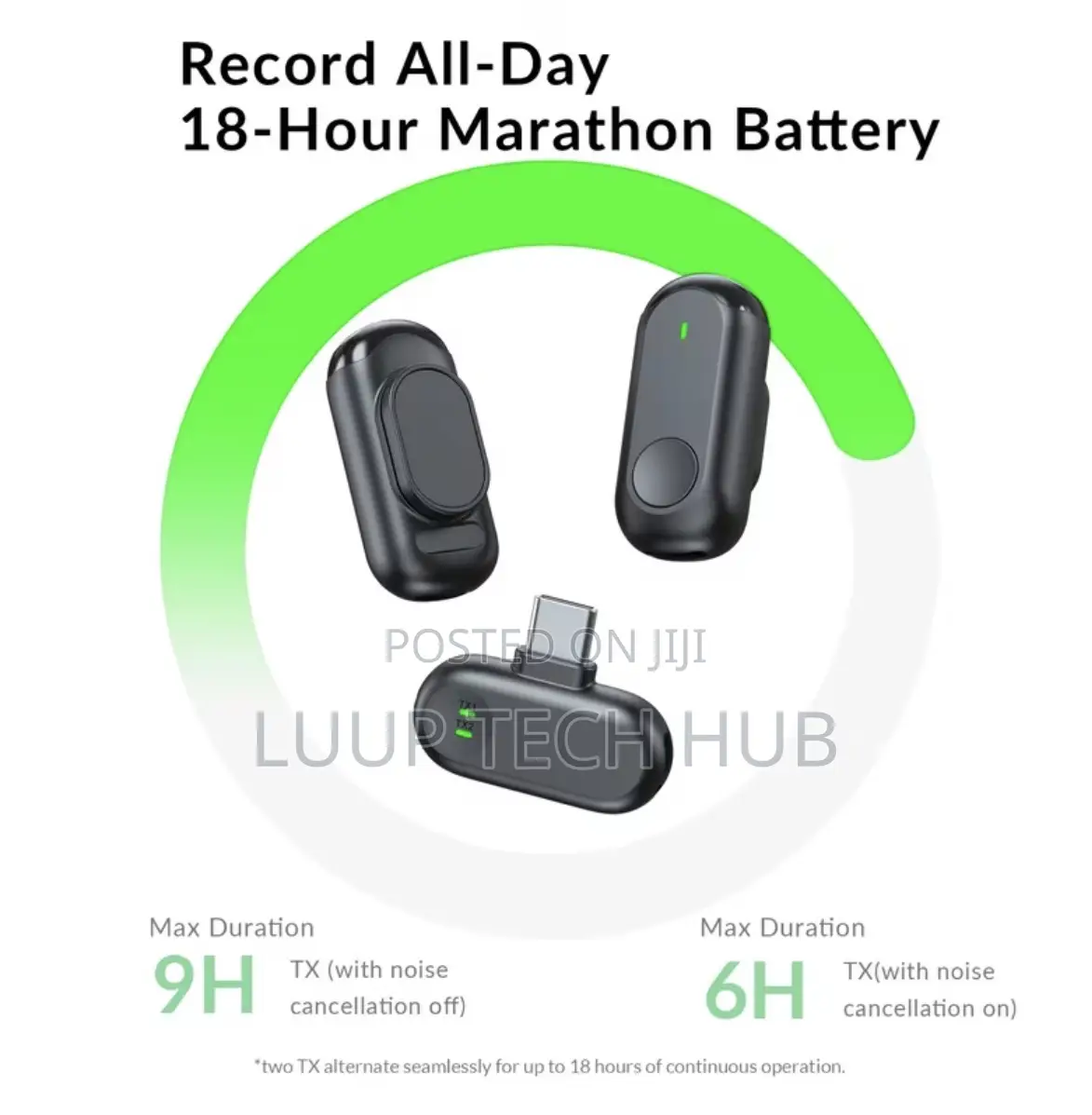 Original 2 in 1 Wireless Lapel Mic Type C