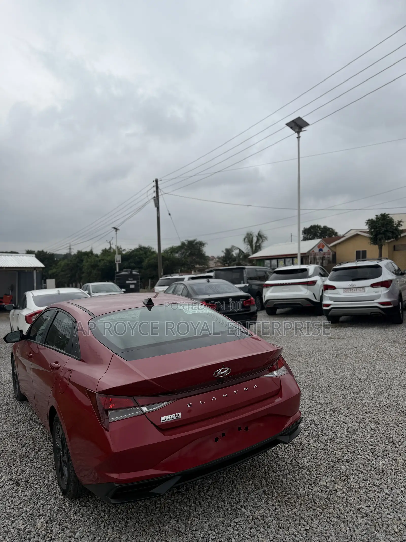 Hyundai Elantra Limited 2021 Red