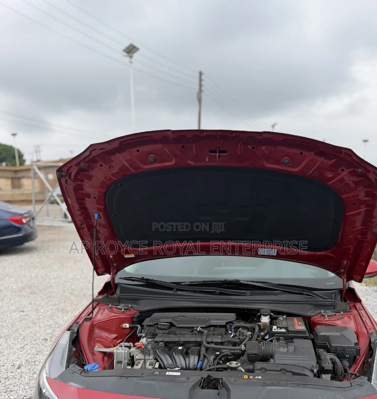 Hyundai Elantra Limited 2021 Red