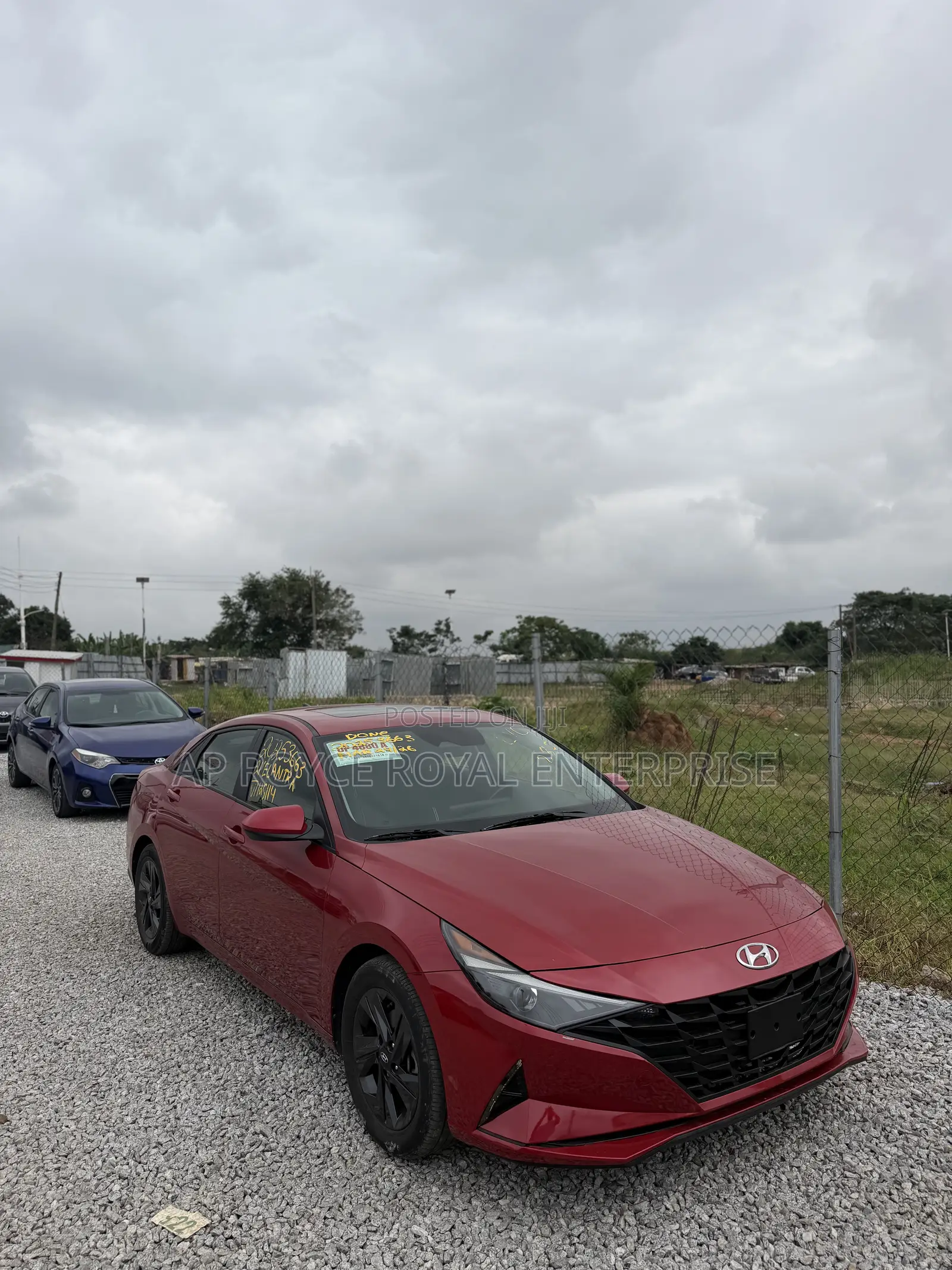Hyundai Elantra Limited 2021 Red