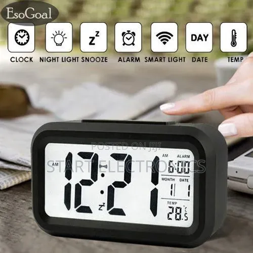 LCD Alarm Clock