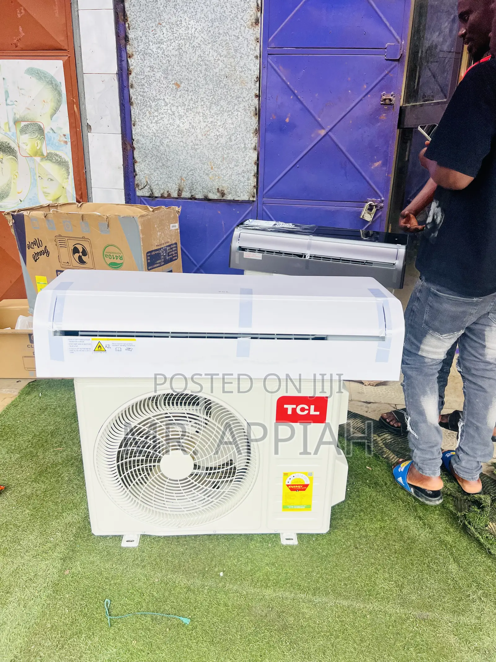 Check Out Durable TCL 2.5hp Air Conditioner(White)R410 Gas 