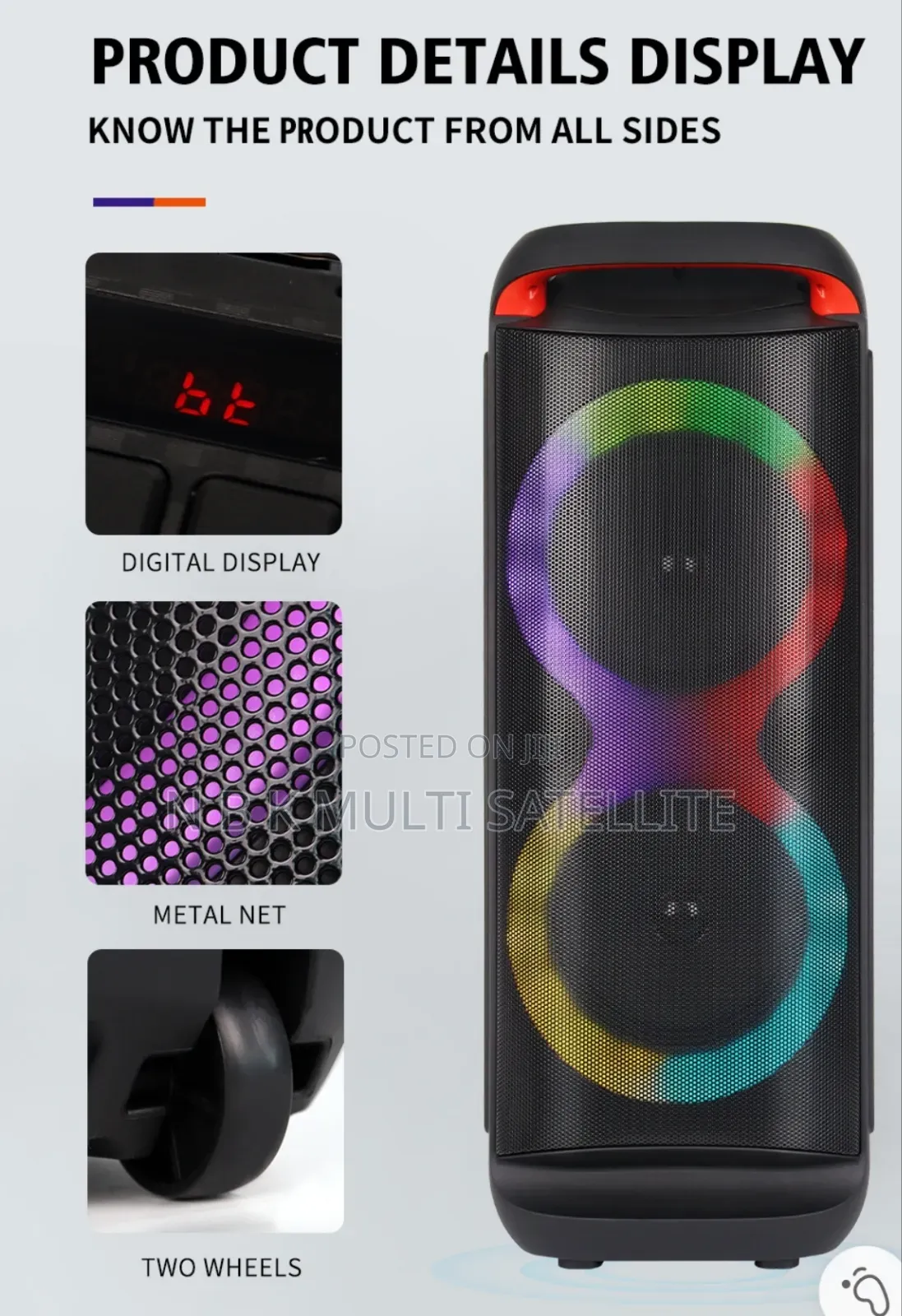 Big Wireless Bluetooth Speaker for Programs