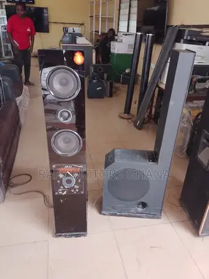 Akai Home Theatre Speaker System With Bass Towers