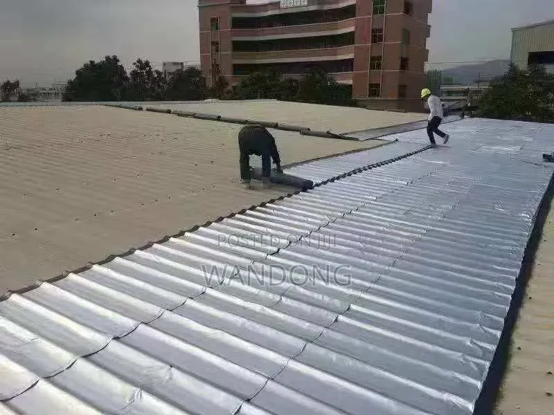 Heat Insulation Aluminium Foil Self-Adhesive Bitumen Waterproof Roll