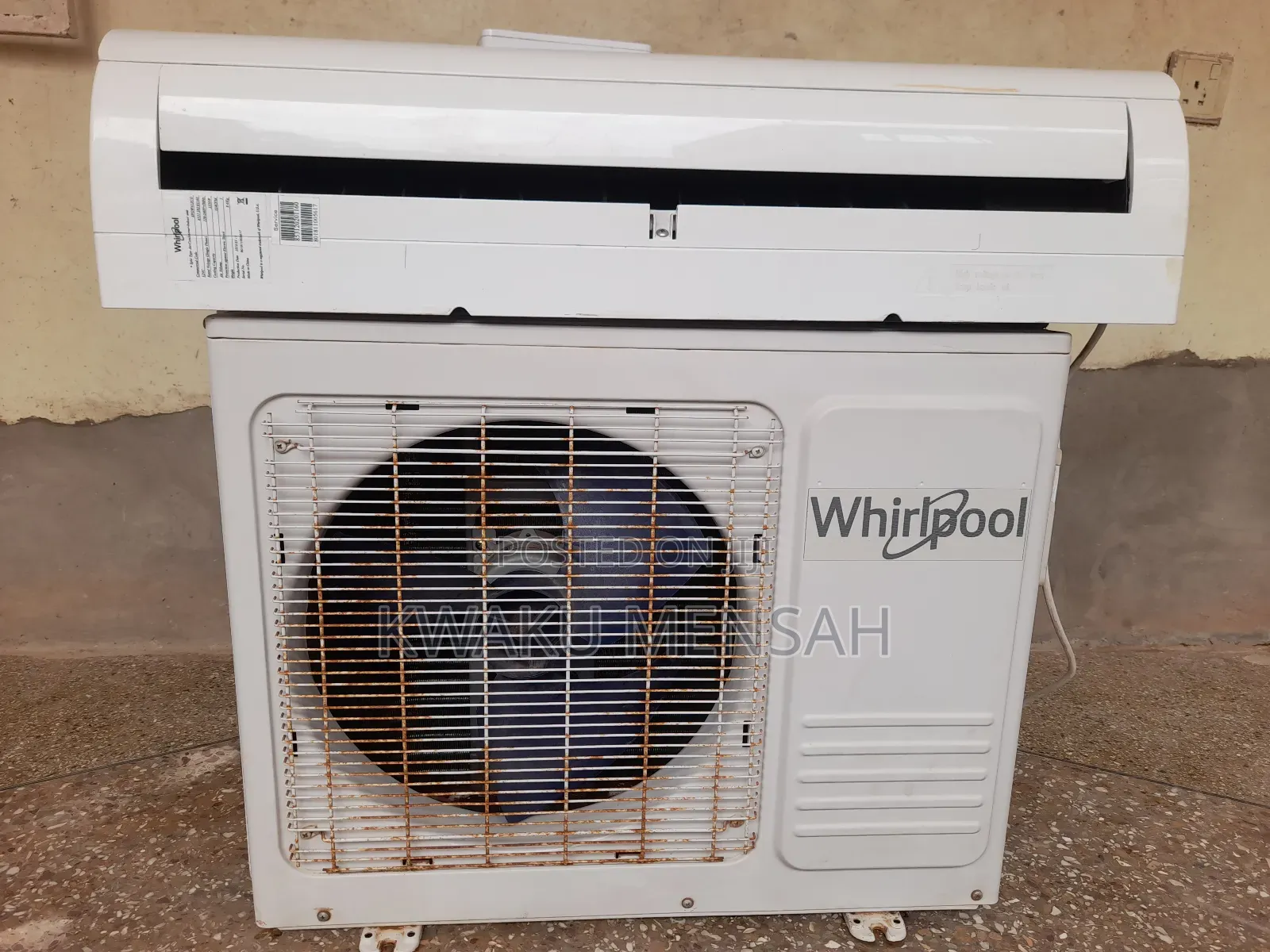 Whirlpool Split Air Conditioner (1.5HP / 12,000 BTU) – Excellent