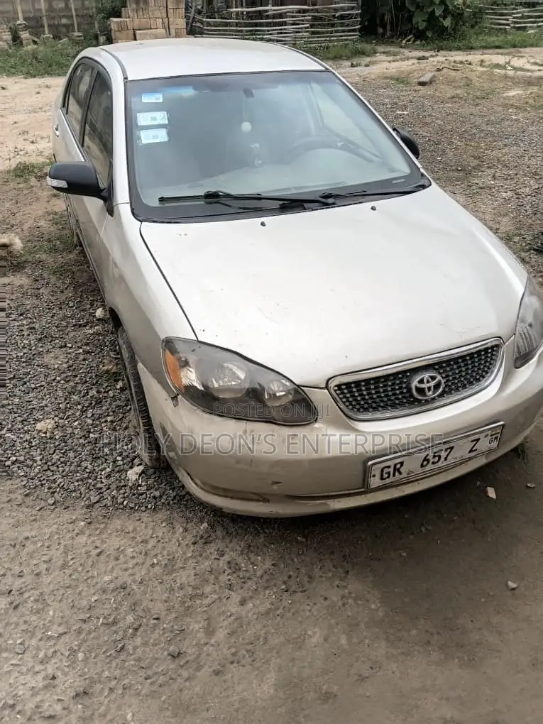 Toyota Corolla 2007 Silver