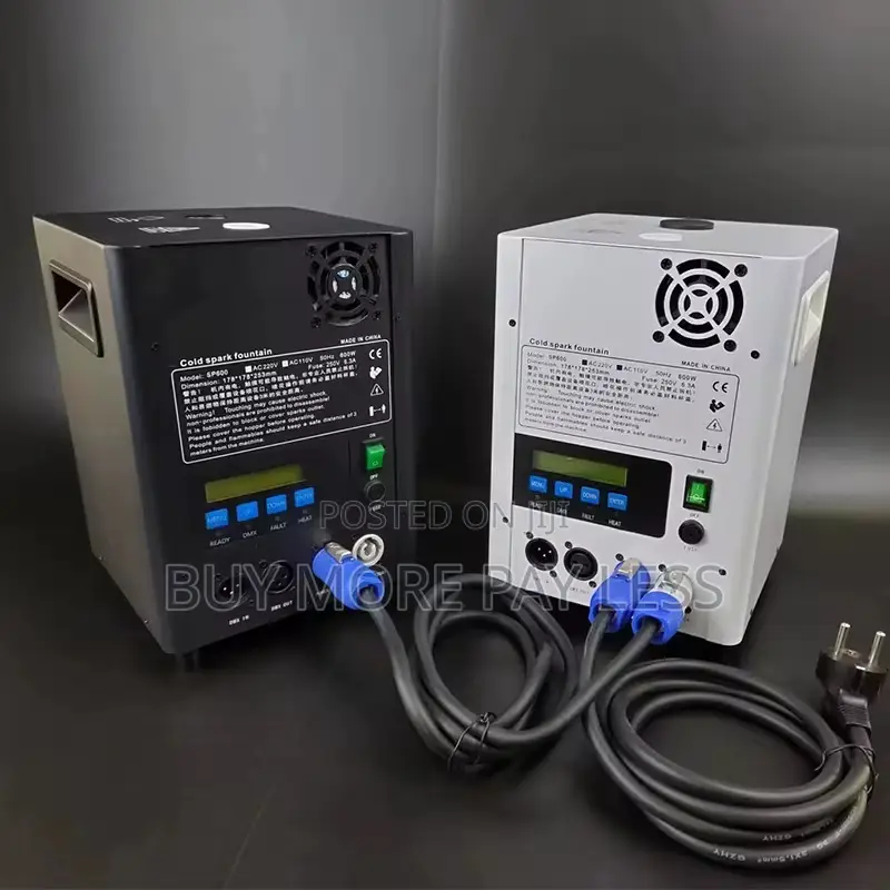 10000w Electric Cold Spark Sprayer Machine