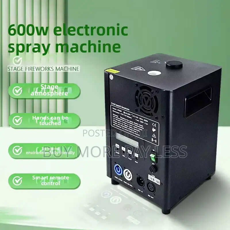10000w Electric Cold Spark Sprayer Machine