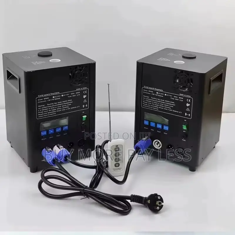 10000w Electric Cold Spark Sprayer Machine
