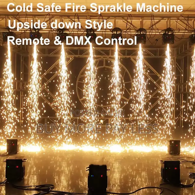10000w Electric Cold Spark Sprayer Machine
